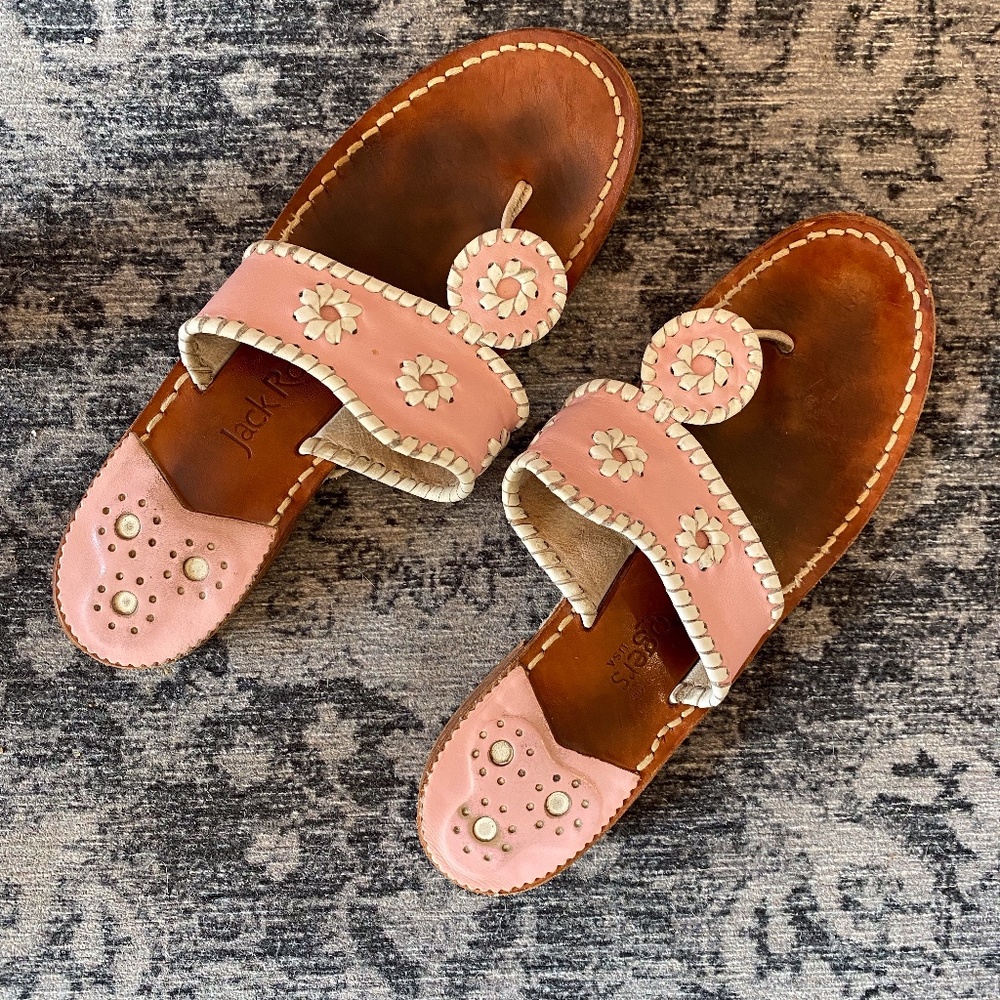 Jack Rogers Flat Sandals Size 8